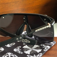 Chrome Hearts CLITANIC Unisex titanium mask frame Sunglasses⚜️