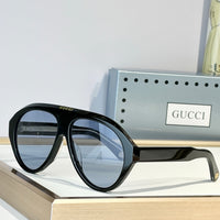 Gucci GG0479S 002 Aviator Oversized Sunglasses 🇮🇹