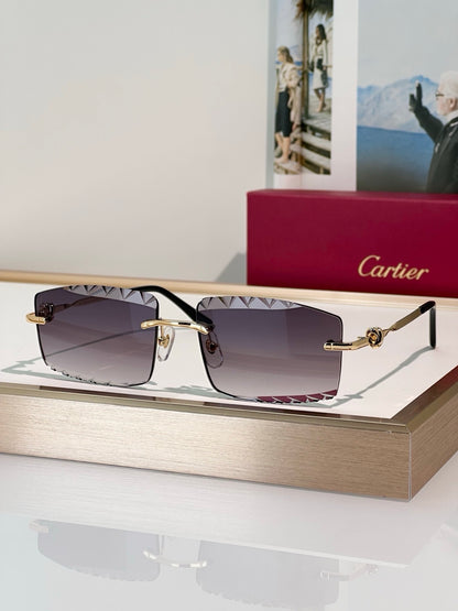 Cartier CLASSIC C DE CARTIER MOTIF CT0916 Sunglasses 🐆 - onlinechics.com