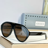 Gucci GG0479S 002 Aviator Oversized Sunglasses 🇮🇹