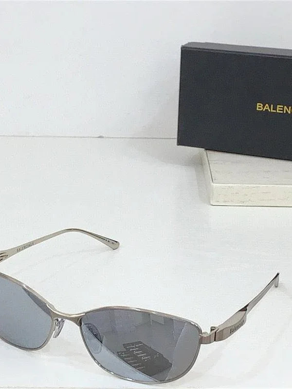 BALENCIAGA BB0357SA Metal Sunglasses 👽