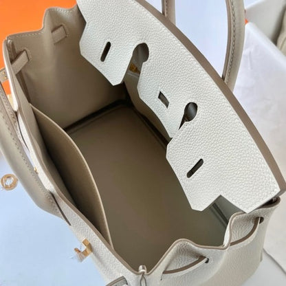 HERMES Clemence Birkin 25cm Handmade Bag ✨ - onlinechics.com