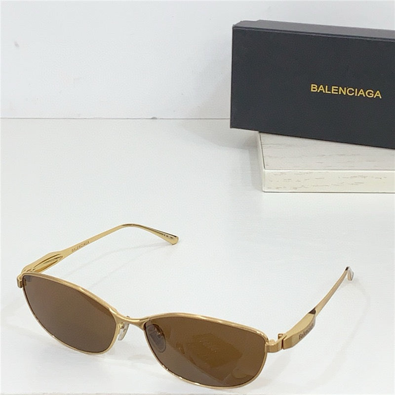 BALENCIAGA BB0357SA Metal Sunglasses 👽