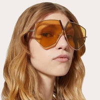 Valentino Garavani  V-Hexagon 64MM VLS-115C Geometric Sunglasses ✨
