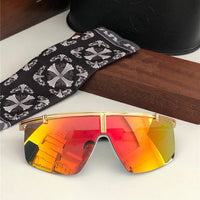 Chrome Hearts CLITANIC Unisex titanium mask frame Sunglasses⚜️