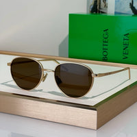 BOTTEGA VENETA BV1966S 001 - As Seen On Ali Larter Sunglasses💚