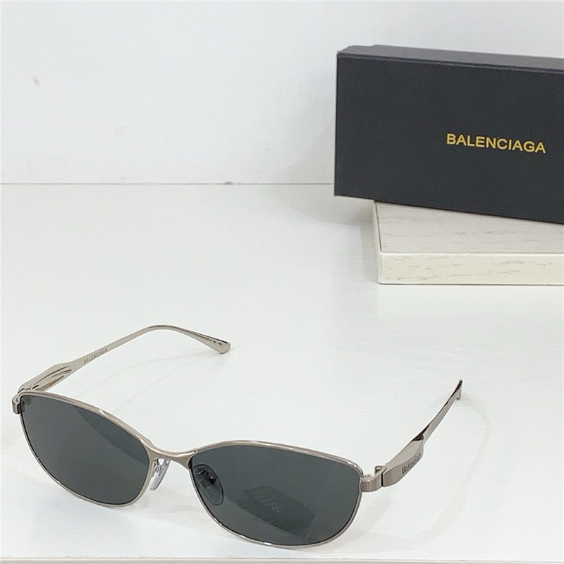 BALENCIAGA BB0357SA Metal Sunglasses 👽