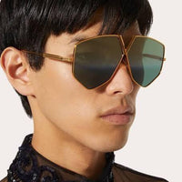 Valentino Garavani  V-Hexagon 64MM VLS-115C Geometric Sunglasses ✨