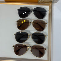 Louis Vuitton Z2636U LV Super Vision Metal Pilot Sunglasses ✨