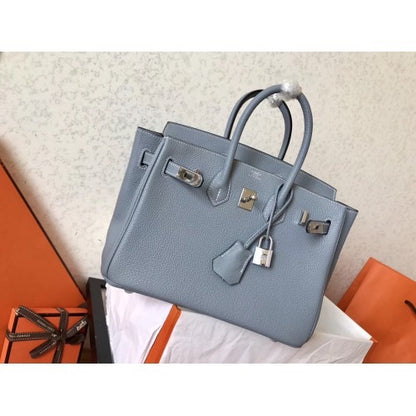 HERMES Clemence Birkin 25cm Handmade Bag ✨ - onlinechics.com