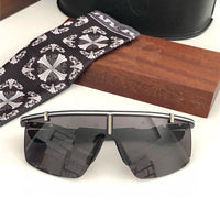 Chrome Hearts CLITANIC Unisex titanium mask frame Sunglasses⚜️