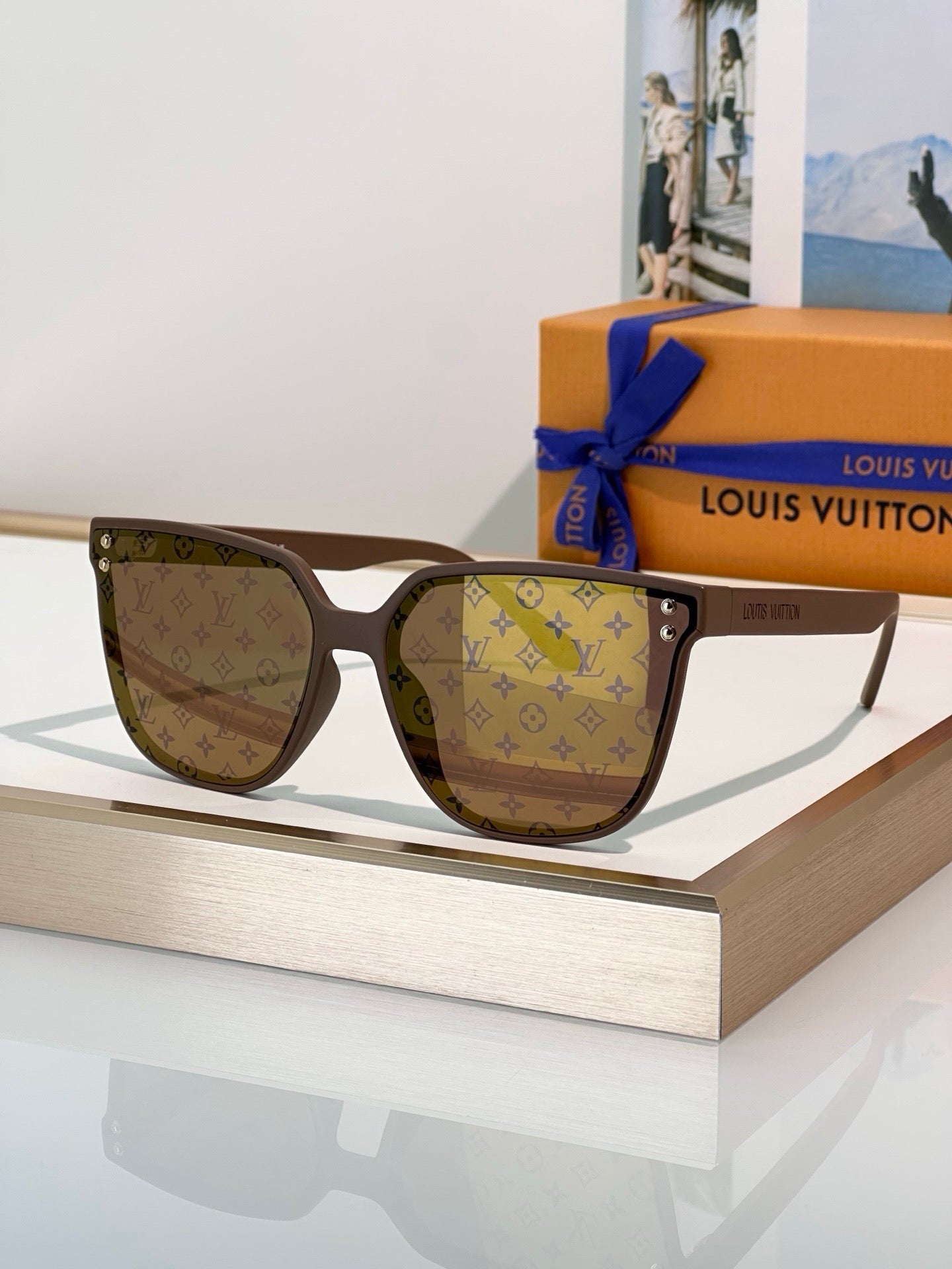 Louis Vuitton Z2973W-Z2974W LV Waimea Large Square Sunglasses  ✨ - onlinechics.com