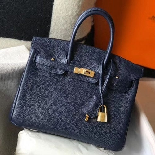 HERMES Clemence Birkin 25cm Handmade Bag ✨