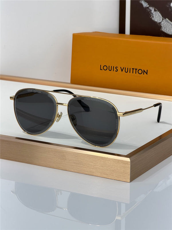 Louis Vuitton Z2636U LV Super Vision Metal Pilot Sunglasses ✨