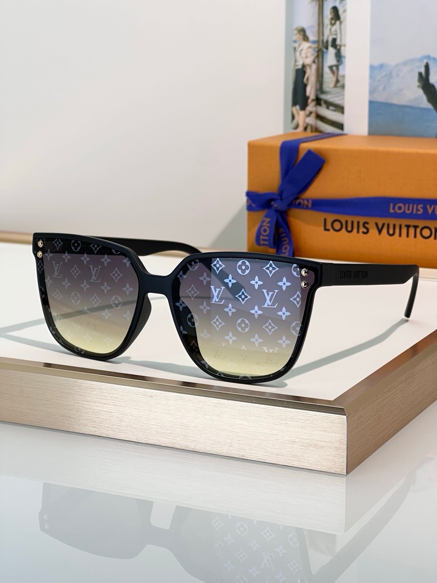 Louis Vuitton Z2973W-Z2974W LV Waimea Large Square Sunglasses  ✨ - onlinechics.com