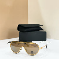 CHANEL 9583 EXCLUSIVE SHIELD Sunglasses Eyewear  🖤
