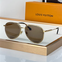 Louis Vuitton Z2636U LV Super Vision Metal Pilot Sunglasses ✨