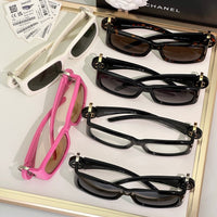 CHANEL 6030S  Rectangular Vintage Sunglasses Chanel Eyewear  🖤