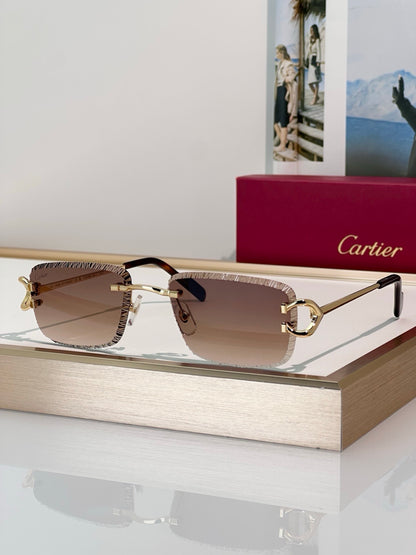 -  Cartier CLASSIC C DE CARTIER MOTIF CT0799 Sunglasses-Photochromic Glasses 🐆 - onlinechics.com