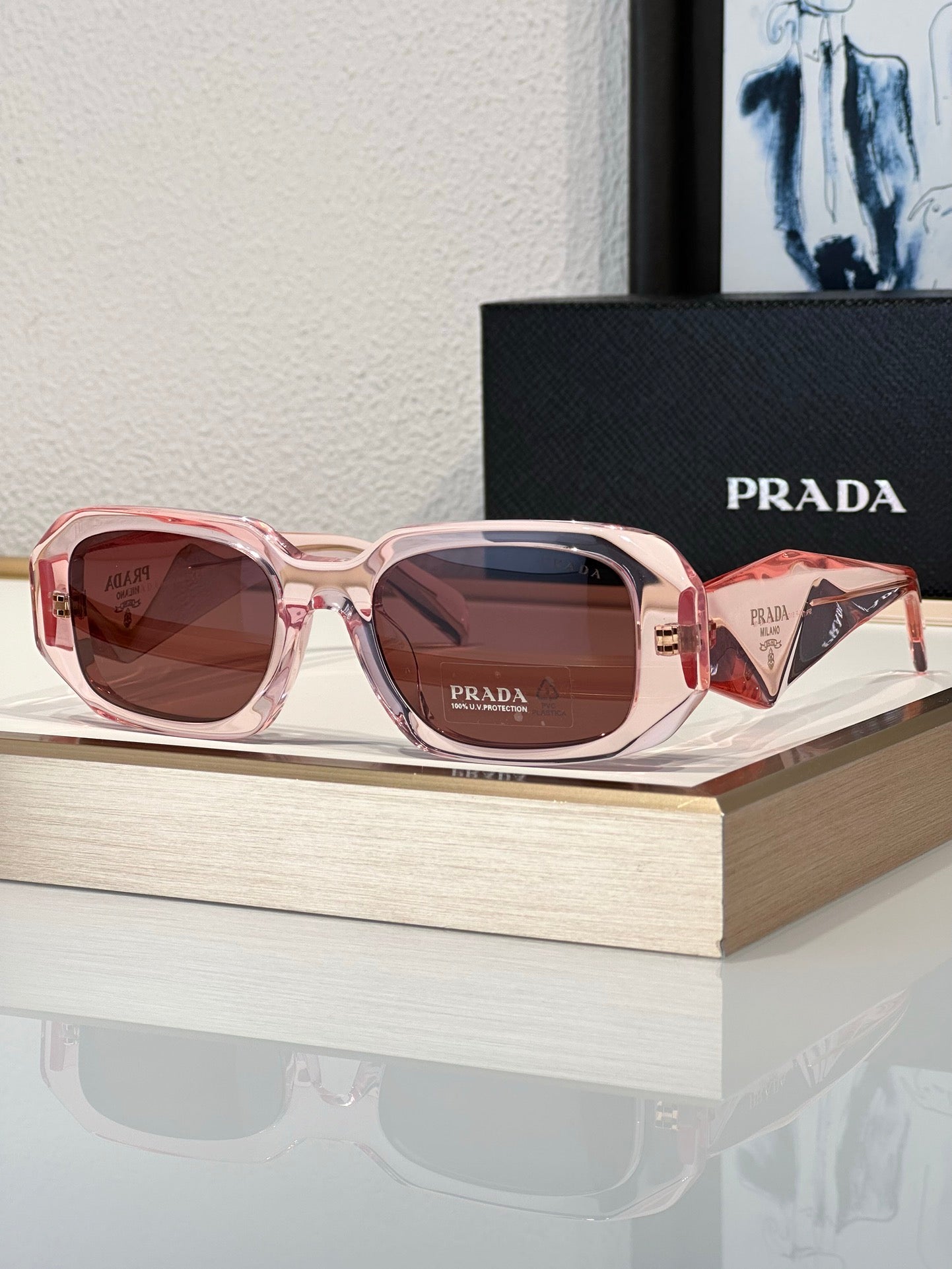 Prada 0PR 17WS 1AB5S0 49-20-145  2024 Women's Sunglasses 🟥 - buyonlinebehappy