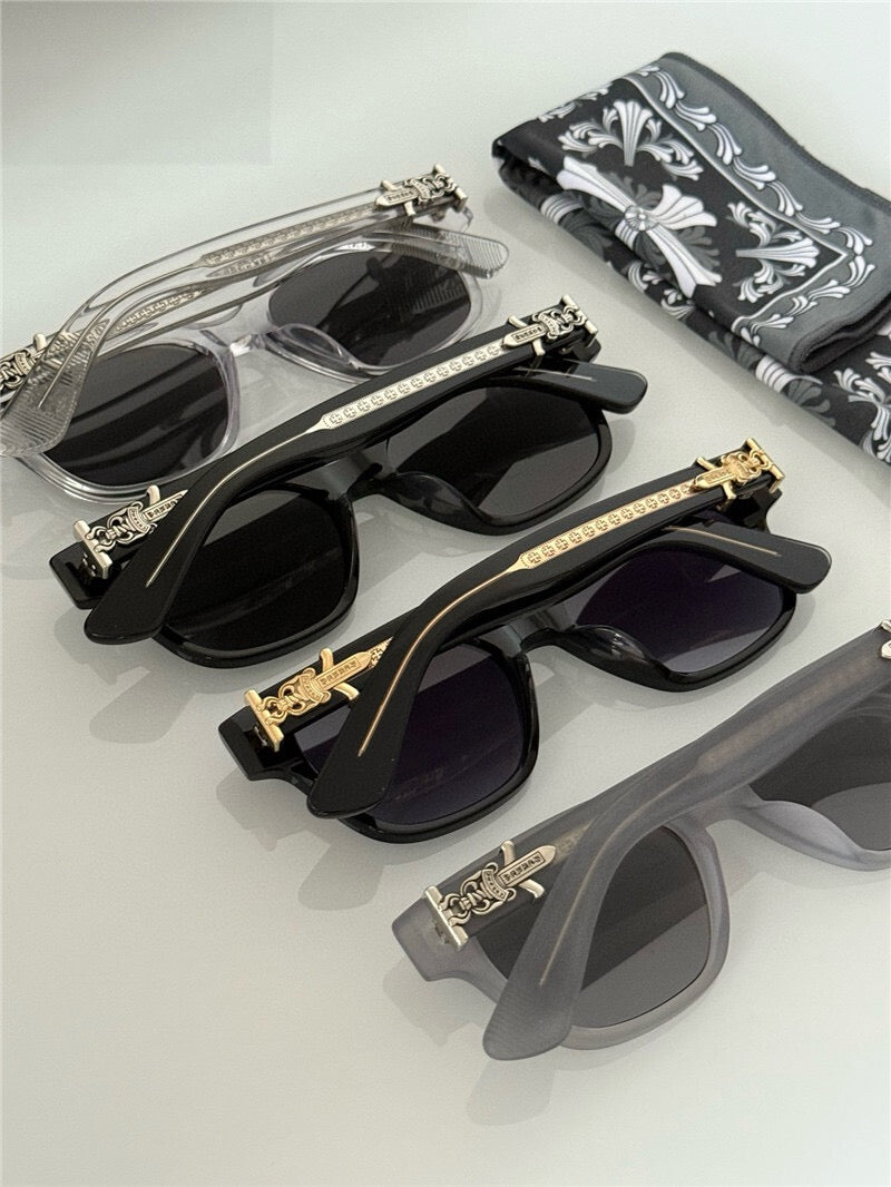 Chrome Hearts VAGILLIONAIRE II Sunglasses⚜️ - onlinechics.com
