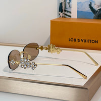 Louis Vuitton Z3186U LV Dazzling Oval Sunglasses  ✨