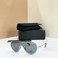 CHANEL 9583 EXCLUSIVE SHIELD Sunglasses Eyewear  🖤