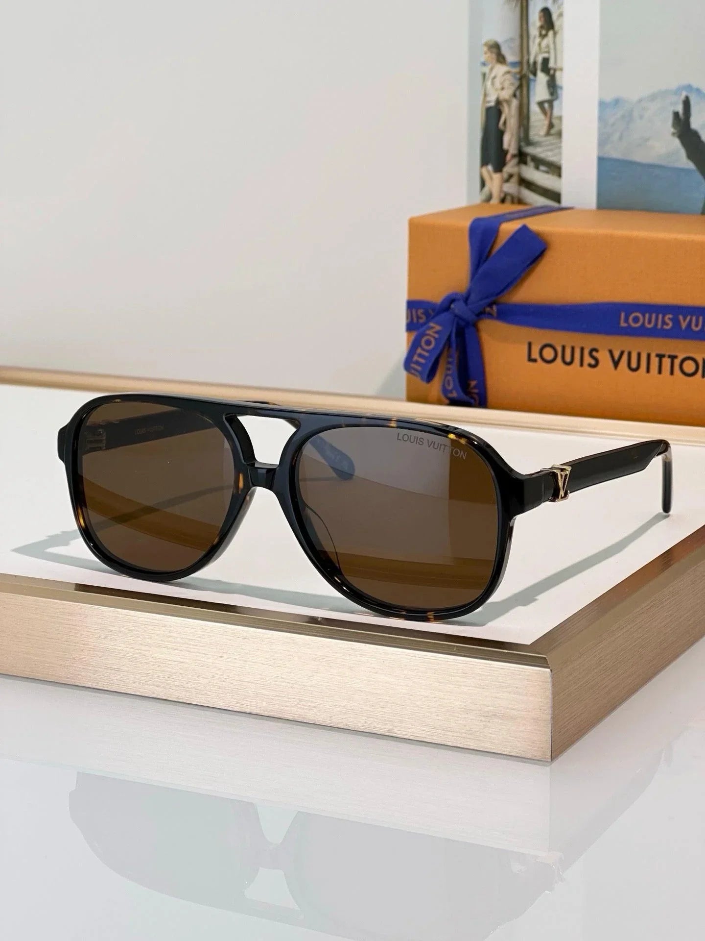 ルイヴィトン LOUIS VUITTON ヒットパイロット Z2866U Louis Vuitton Z2866U LV Hit Sunglasses ✨ — onlinechics