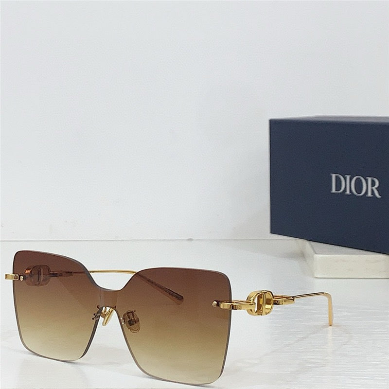 DIOR CD Chain M1U Nude Square Sunglasses✨