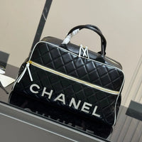 Chanel Vintage CHANEL ULTRA RARE 1994-1996  diamond-quilted holdall bag 🖤