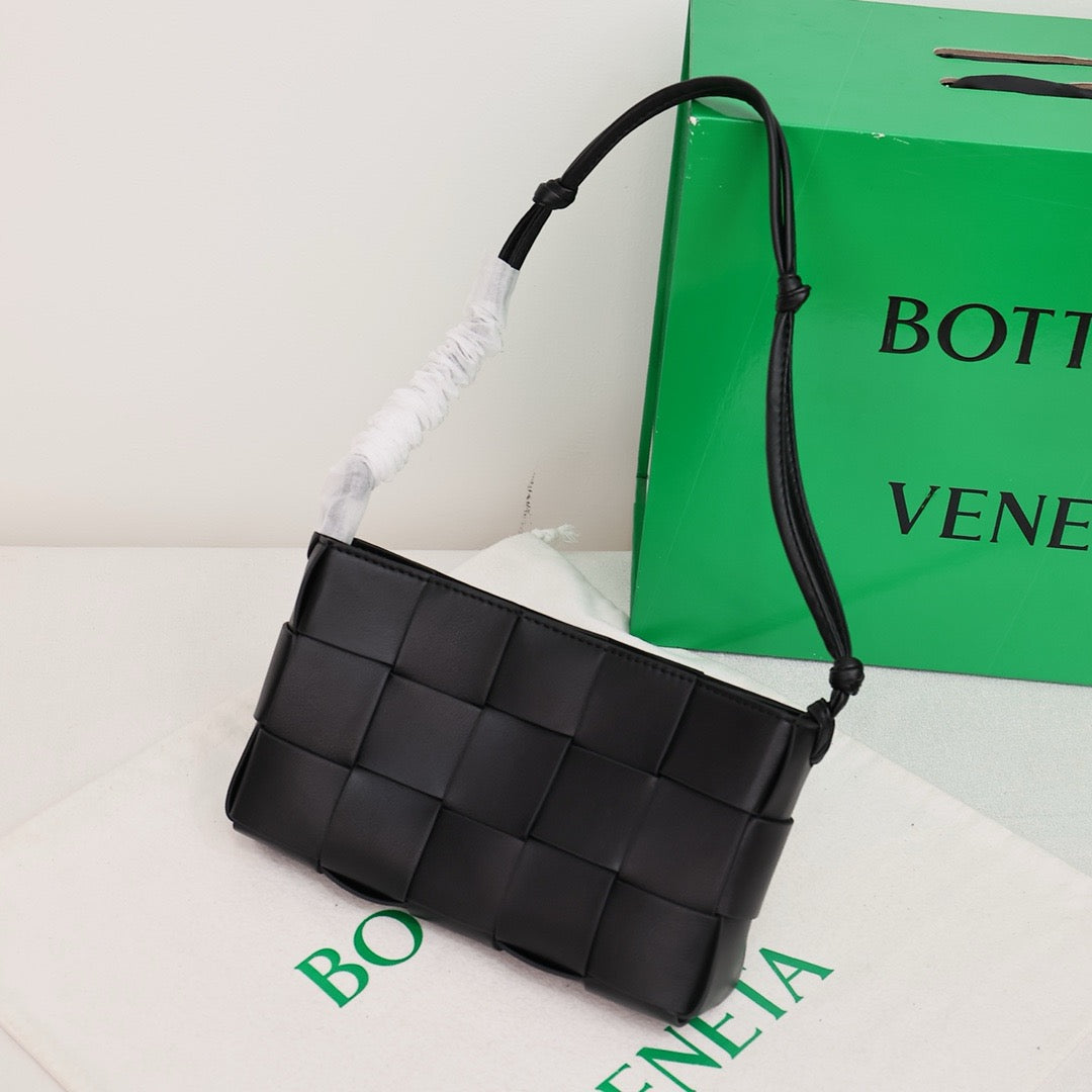 Bottega Veneta Small Cassette Small Intreccio leather bag 💚 - onlinechics.com