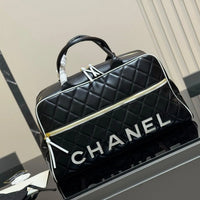 Chanel Vintage CHANEL ULTRA RARE 1994-1996  diamond-quilted holdall bag 🖤