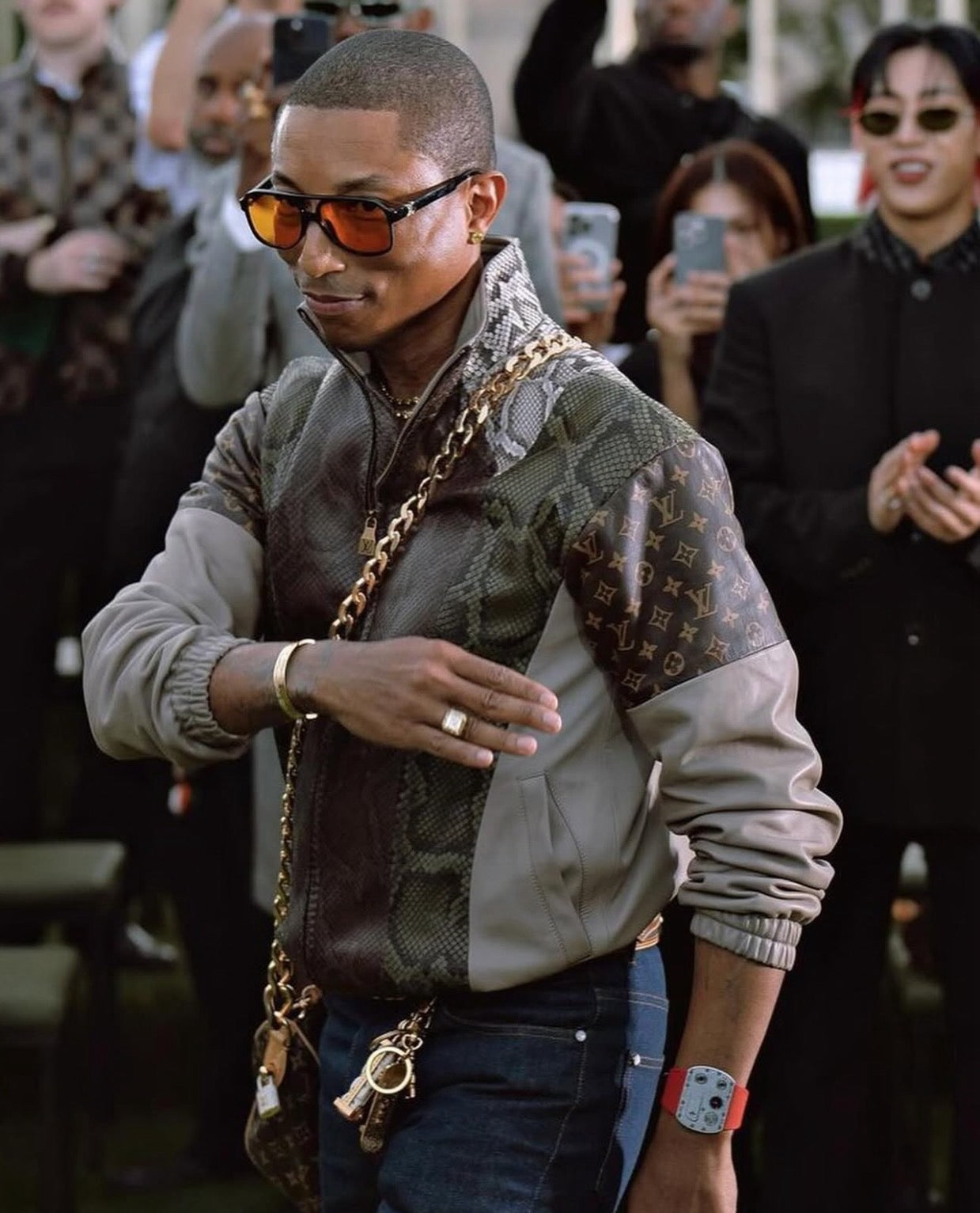 LOUIS VUITTON ライトグレー ジャケット 46 LOUIS VUITTON ライトグレー ジャケット 46 メンズ - CO