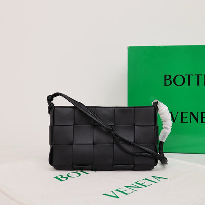 Bottega Veneta Small Cassette Small Intreccio leather bag 💚 - onlinechics.com