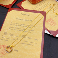 Cartier 18K Gold Plated LOVE-JUSTE UN CLOU PENDANT-Necklace✨