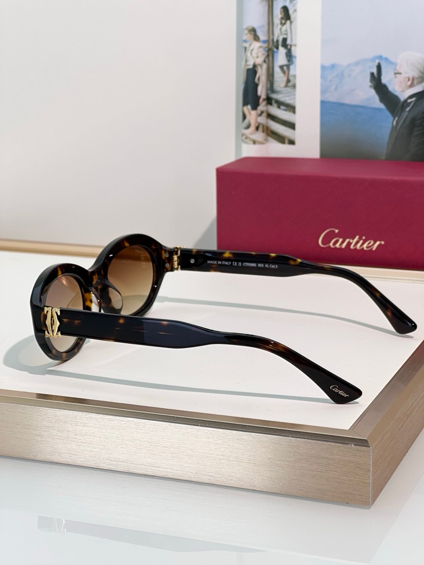 Cartier PREMIÈRE DE CARTIER CT0588S 002  Sunglasses 🐆