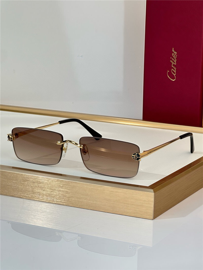 - Cartier CT0598S 001 Première de Cartier Rectangle Shape Sunglasses NEW 🐆 - onlinechics.com