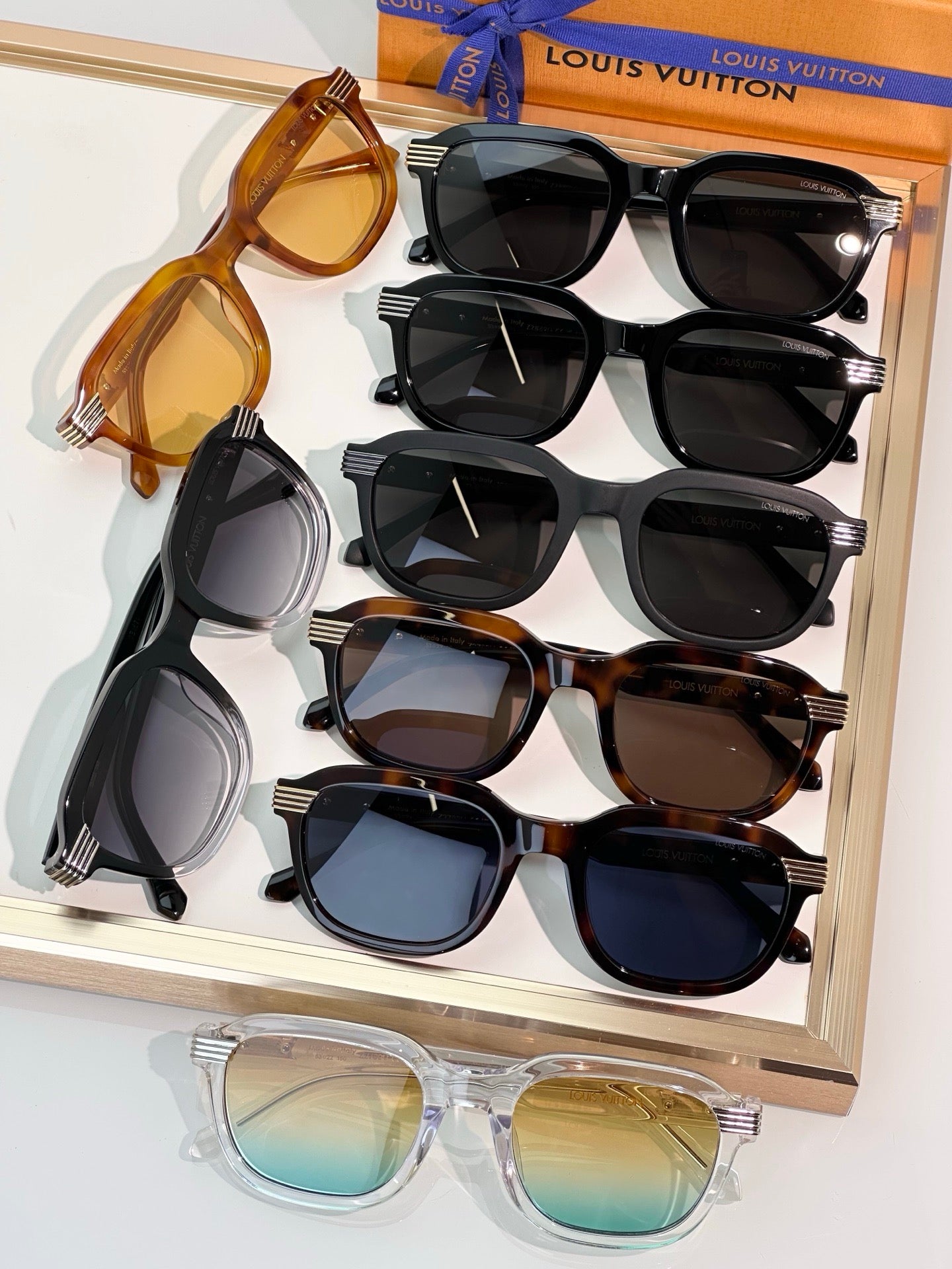 - Louis Vuitton Z2889U New LV Slide Square Round Sunglasses  ✨ - onlinechics.com