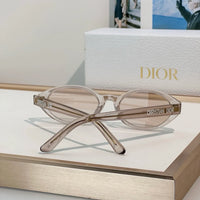 DIOR DiorPacific R1I Black Oval Sunglasses ✨