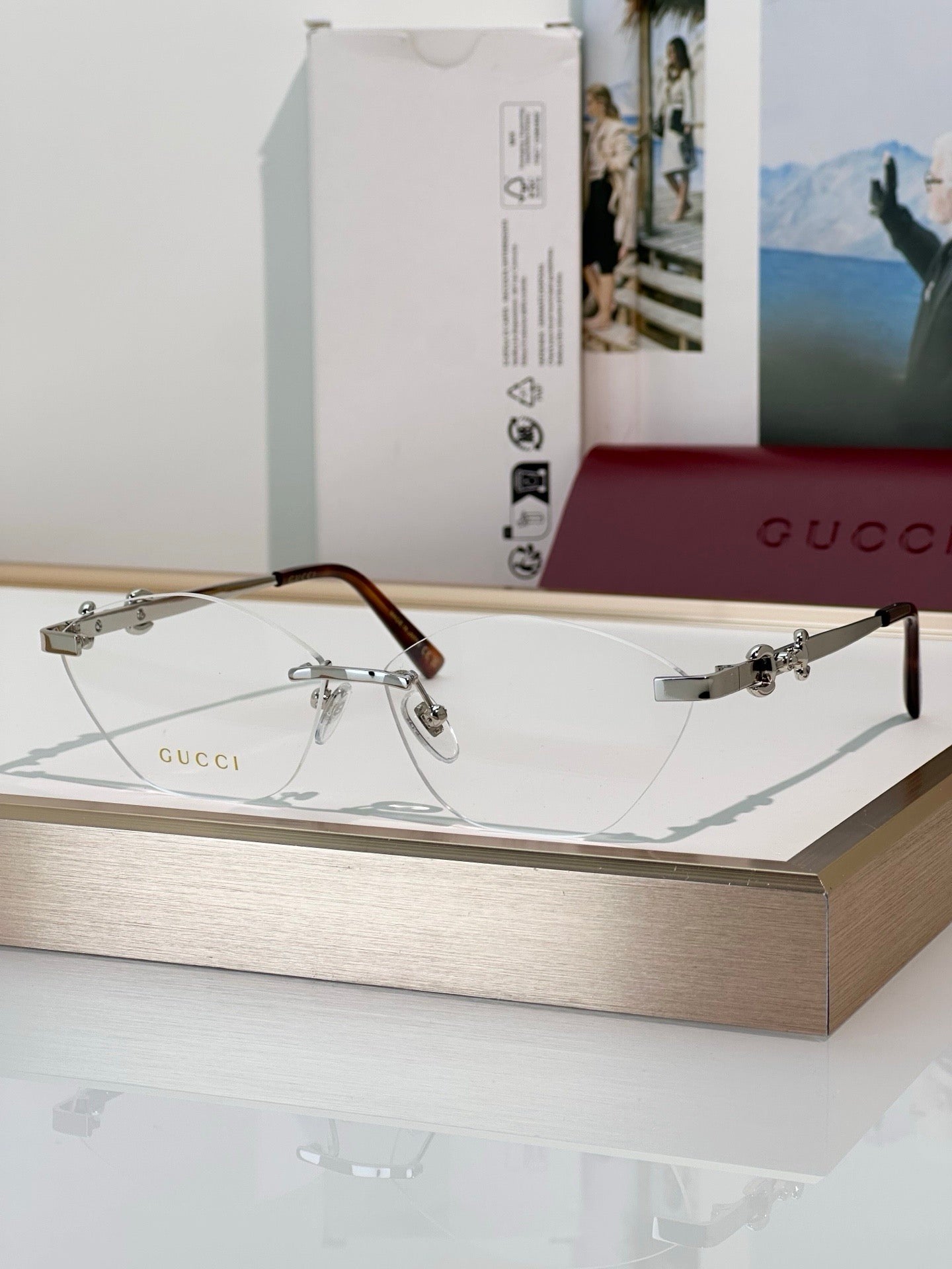 Gucci GG 8012 Cat eye frame Sunglasses &Glasses ✨ - onlinechics.com