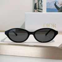 DIOR CD DiorTreasure R1I Black Oval Sunglasses ✨