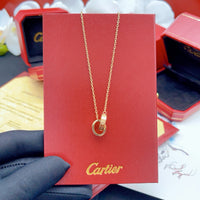 Cartier 18K Gold Plated LOVE-JUSTE UN CLOU PENDANT-Necklace✨