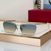 Valentino VLS-183 Floating Rimless Metal Glasses✨