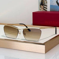 Valentino VLS-183 Floating Rimless Metal Glasses✨