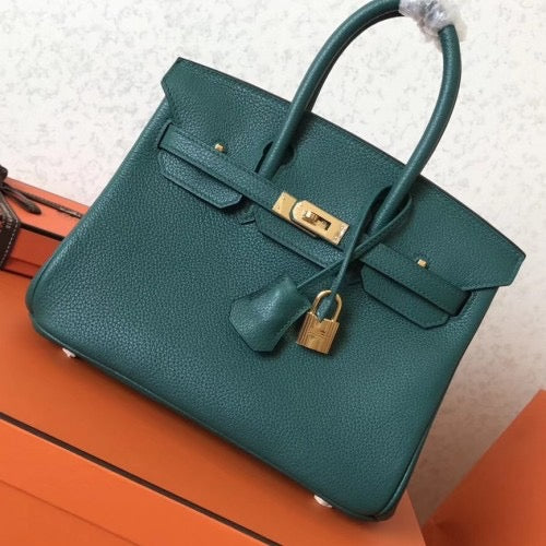 HERMES Clemence Birkin 25cm Handmade Bag ✨