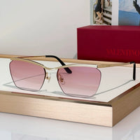 Valentino VLS-183 Floating Rimless Metal Glasses✨
