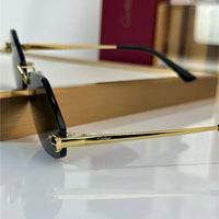 Cartier Eyewear Tiger Head Panthere CT0433S 001 Sunglasses  🐆
