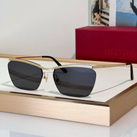 Valentino VLS-183 Floating Rimless Metal Glasses✨