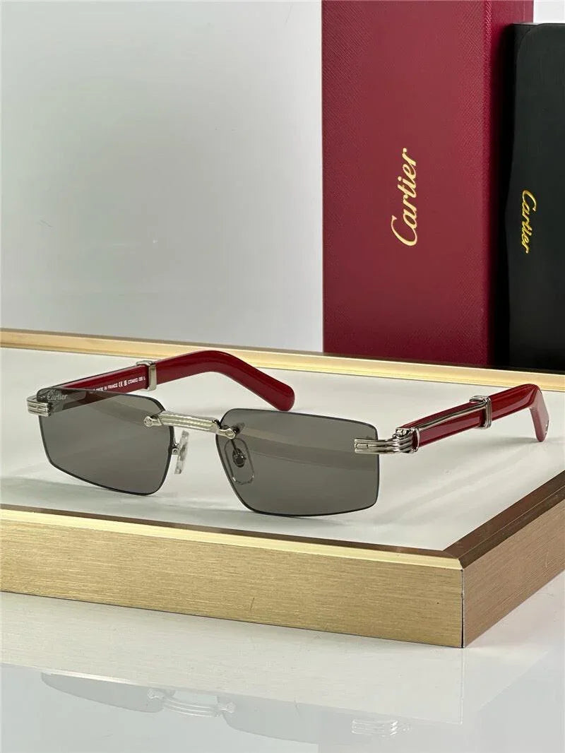 '- Cartier CT0485O Première de Cartier Rectangle Shape Sunglasses 🐆