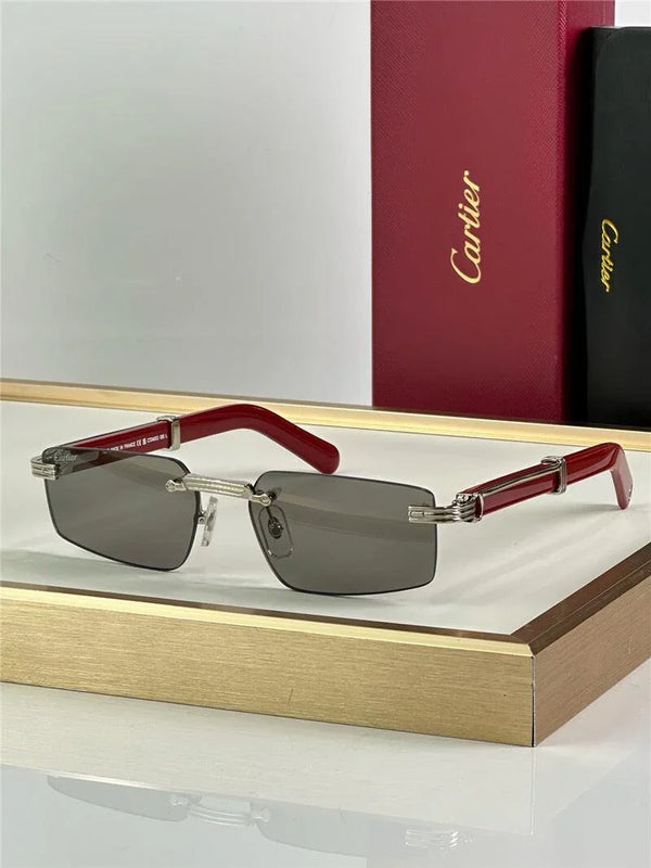 - Cartier CT0485O Première de Cartier Rectangle Shape Sunglasses 🐆